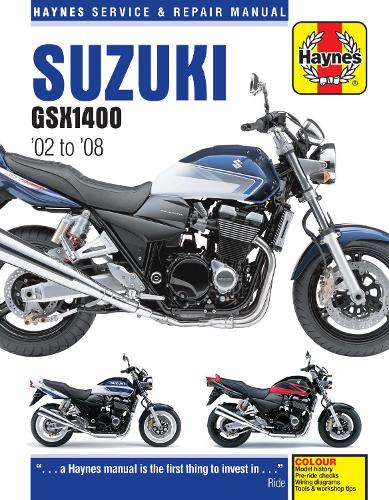 Бумажная книга «Suzuki GSX 1400 (02 - 08)», автор Haynes Publishing - фото №1
