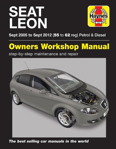 Паперова книга «Seat Leon (Sept '05 to Sept '12) 55 to 62 reg», автор Haynes Publishing - фото №1