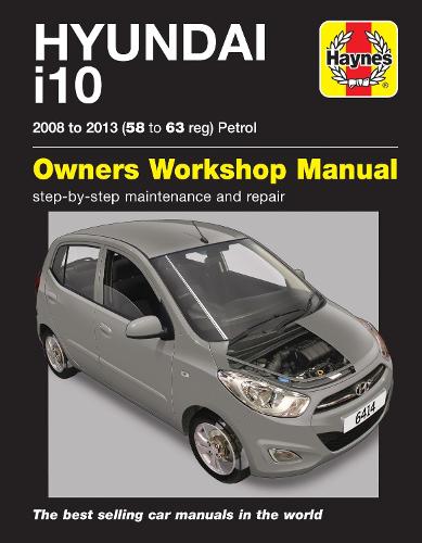 Паперова книга «Hyundai i10 petrol ('08-'13) 58 to 63», автор Haynes Publishing - фото №1