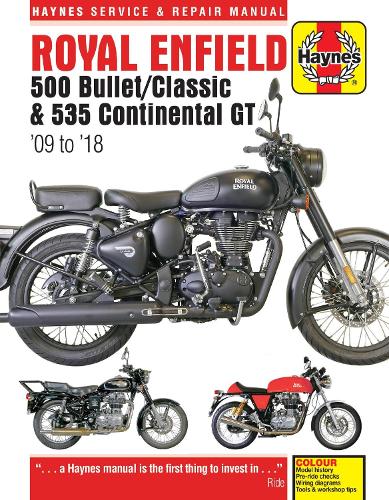 [object Object] «Royal Enfield Bullet and Continental GT Service & Repair Manual (2009 to 2018)», автор Метью Кумбс - фото №1