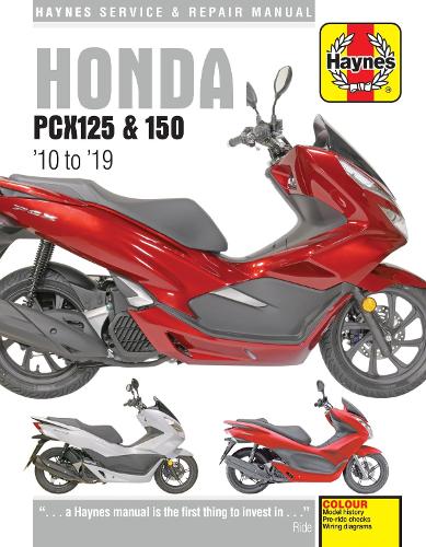 Паперова книга «Honda PCX125 &150 (10-19)», автор Haynes Publishing - фото №1