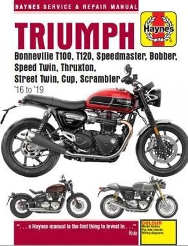 [object Object] «Triumph Bonneville T100, T120, Speedmaster, Bobber, Speed Twin, Thruxton, Street Twin, Cup, Scrambler (16 to 19): 16 to 19», автор Метью Кумбс - фото №1