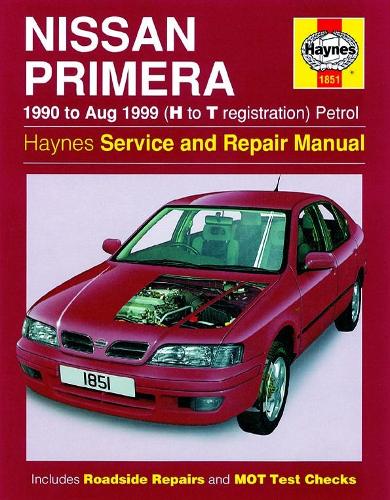 Паперова книга «Nissan Primera Petrol (90 - Aug 99) H To T», автор Haynes Publishing - фото №1