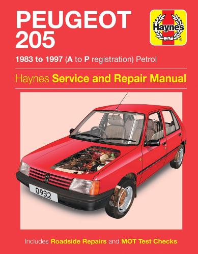 Паперова книга «Peugeot 205 Petrol (83 - 97) A To P», автор Haynes Publishing - фото №1