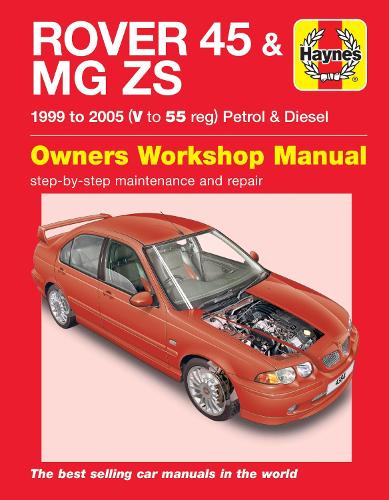 Бумажная книга «Rover 45 / MG Zs Petrol & Diesel (99 - 05) V To 55», автор Haynes Publishing - фото №1