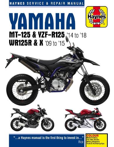 Бумажная книга «Yamaha MT-125 & YZF-R125 (14-18), WR125R/X (09-15)», автор Haynes Publishing - фото №1