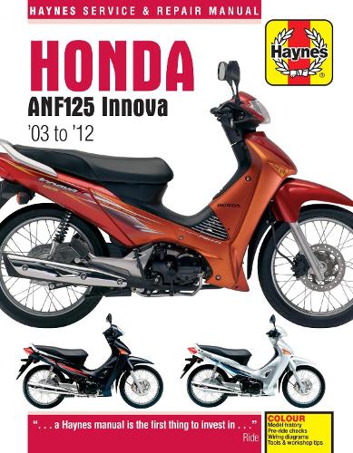 Бумажная книга «Honda ANF125 Innova Scooter (03 - 12)», автор Мэтью Кумбс - фото №1