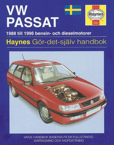 Паперова книга «VW Passat 1988 - 1996 (svenske utgava)», автор Haynes Publishing - фото №1