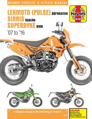 Бумажная книга «Pulse Adrenaline, Sinnis Apache, Superbyke RMR (07 - 14)», автор Мэтью Кумбс - фото №1