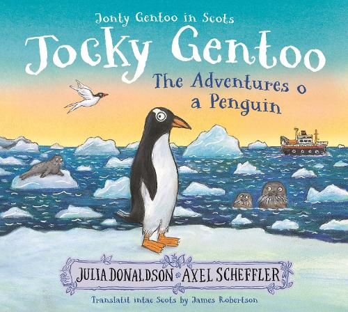 Бумажная книга «Jocky Gentoo: The Scots language edition of the bestselling Jonty Gentoo», автор Джулия Дональдсон - фото №1
