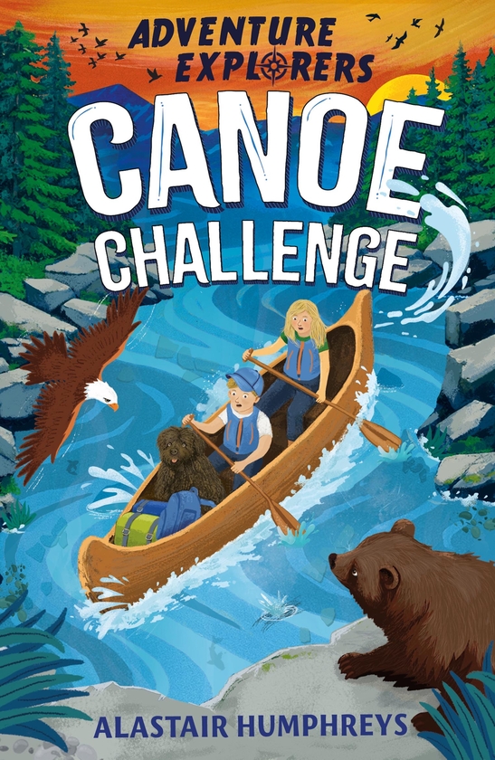 Паперова книга «Canoe Challenge», автор Аластер Хамфріс - фото №1