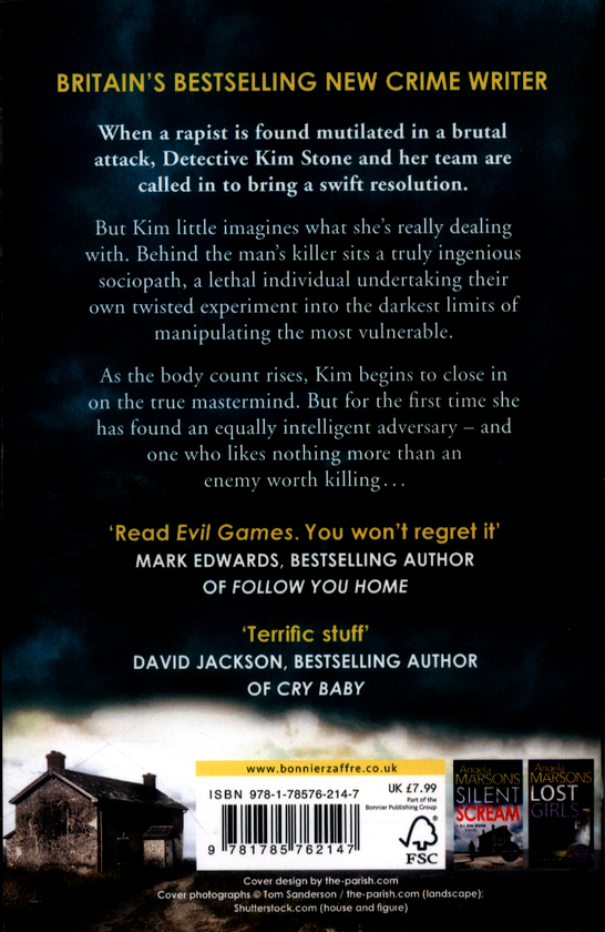 Бумажная книга «Evil Games», автор Анжела Марсонс - фото №1