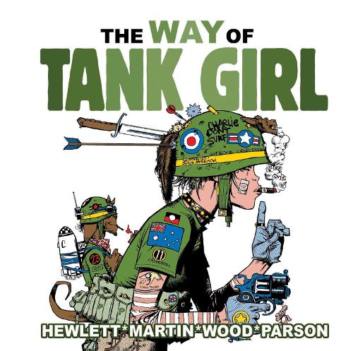 Бумажная книга «The Way of Tank Girl», авторов Алан Мартин, Джейми Хьюлетт - фото №1