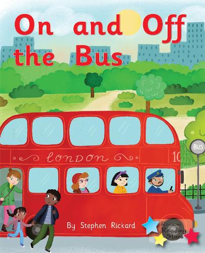 Паперова книга «On and Off the Bus: Phonics Phase 2», автор Стівен Рікард - фото №1