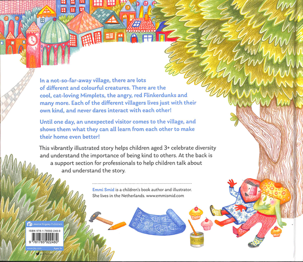 Бумажная книга «Rainbow Village», автор Эмми Смид - фото №1