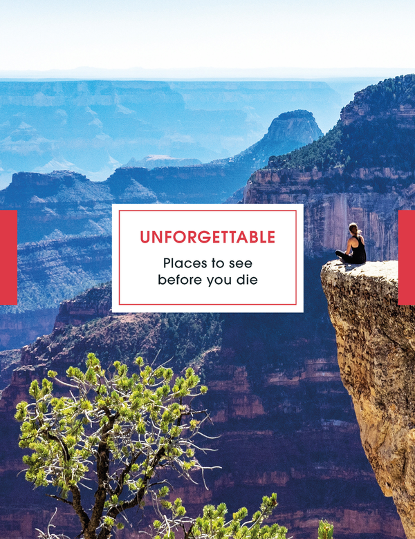 Паперова книга «Unforgettable Places to See Before You Die», автор Стів Дейві - фото №1