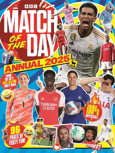 Паперова книга «Match of the Day Annual 2025», автор Match of the Day Magazine - фото №1