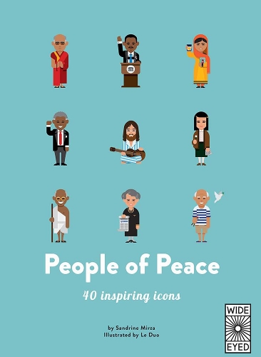 Бумажная книга «People of Peace: 40 Inspiring Icons», автор Сандрин Мирза - фото №1