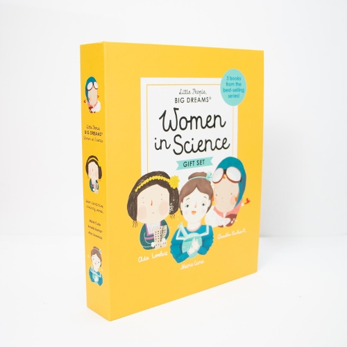 Паперова книга «Little People, BIG DREAMS: Women in Science: 3 books from the best-selling series! Ada Lovelace - Marie Curie - Amelia Earhart», автор Марія Ісабель Санчес Веґара - фото №1