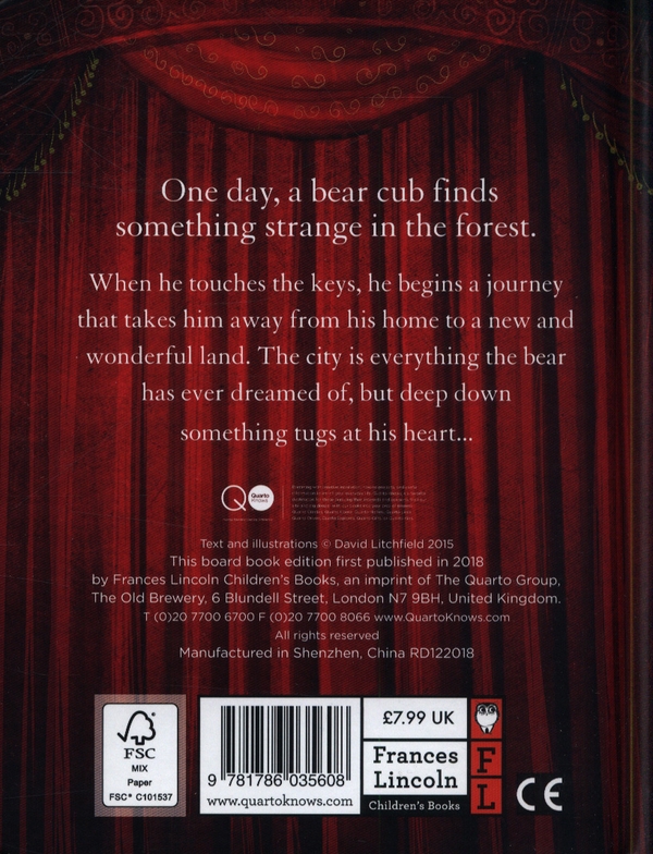 Бумажная книга «The Bear and the Piano», автор Дэвид Личфилд - фото №1