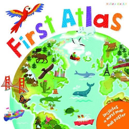 Паперова книга «First Atlas Book», автор Майлз Келлі - фото №1