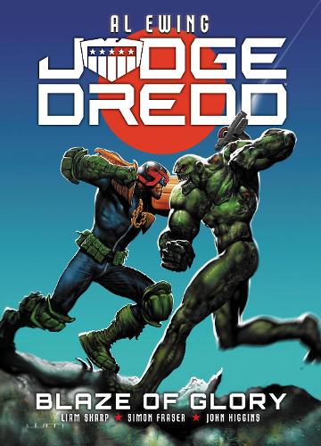 Бумажная книга «Judge Dredd: Blaze of Glory», автор Ал Эвинг - фото №1
