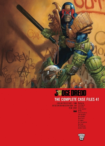 Бумажная книга «Judge Dredd: The Complete Case Files 41», авторов Алан Грант, Джон Вагнер - фото №1