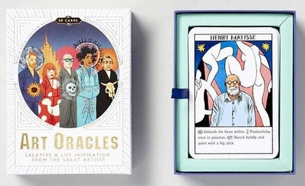 Паперова книга «Art Oracles: Creative and Life Inspiration from the Great Artists», автор Катя Тилевич - фото №1