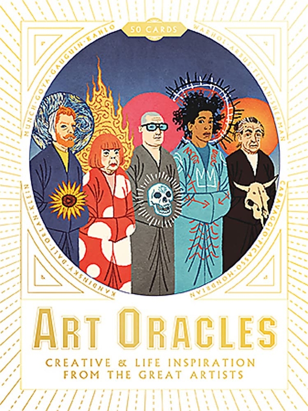 Паперова книга «Art Oracles: Creative and Life Inspiration from the Great Artists», автор Катя Тилевич - фото №1