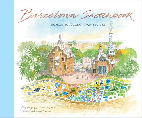 Паперова книга «Barcelona Sketchbook: Homage to Catalan Architecture», автор Маркус Бінні - фото №1