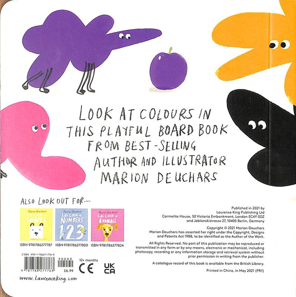 Паперова книга «Let's Look at... Colours», автор Маріон Дьючарс - фото №1