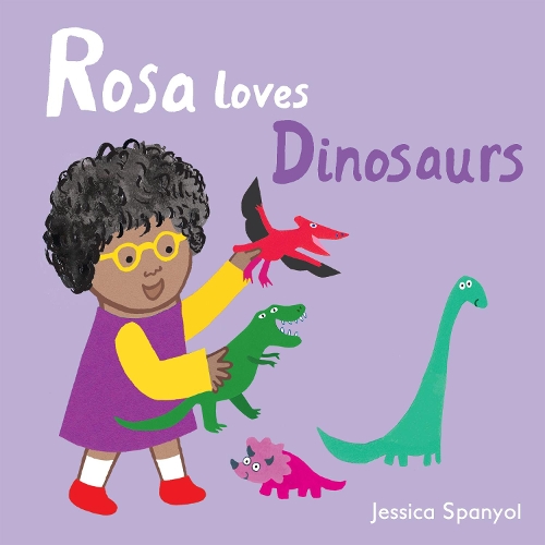 Паперова книга «Rosa Loves Dinosaurs», автор Джессіка Спеньйол - фото №1