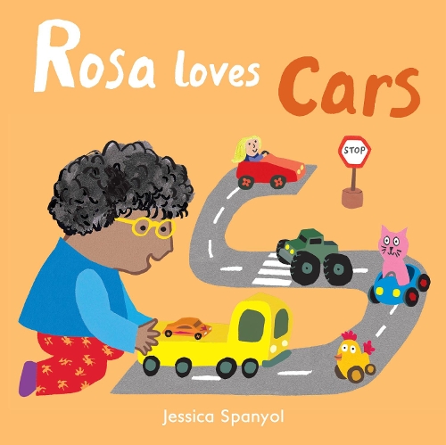 Паперова книга «Rosa Loves Cars», автор Джессіка Спеньйол - фото №1