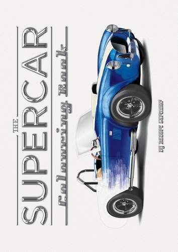 Бумажная книга «The Supercar Colouring Book», автор Роб Гардинер - фото №1