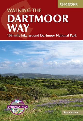 Paper book «Walking the Dartmoor Way: 109-mile hike around Dartmoor National Park», author Sue Viccars - фото №1