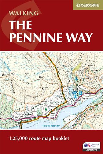 Паперова книга «Walking the Pennine Way Map Booklet: 1:25,000 OS Route Mapping», автор Педді Діллон - фото №1