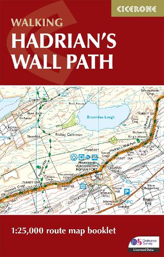 Паперова книга «Hadrian's Wall Path Map Booklet: 1:25,000 OS Route Mapping», автор Марк Річардс - фото №1