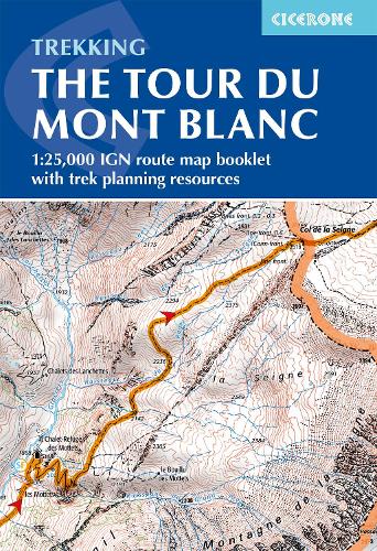 Бумажная книга «Tour du Mont Blanc Map Booklet: IGN maps and essential resources to plan your hike», авторов Джонатан Уильямс, Кев Рейнольдс, Лесли Уильямс - фото №1