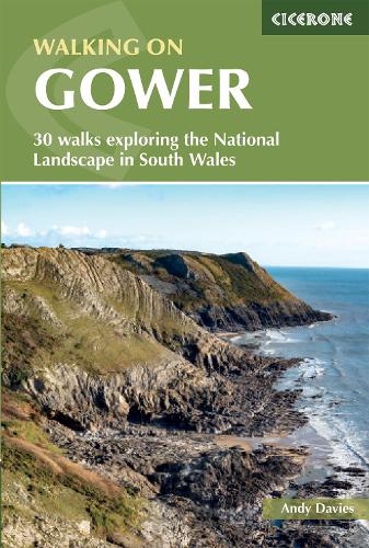 Бумажная книга «Walking in Gower: 30 walks exploring the National Landscape in South Wales», автор Энди Дэвис - фото №1
