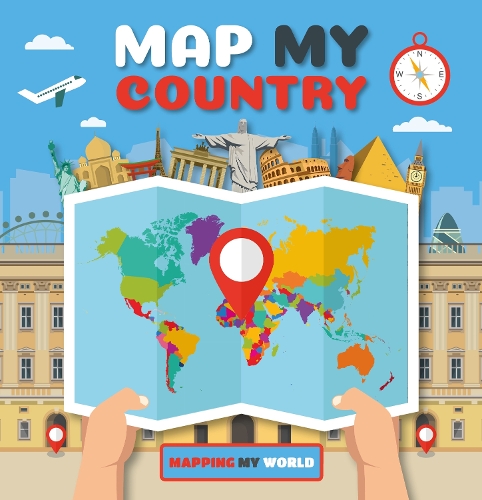 Бумажная книга «Map My Country», автор Харриет Брандл - фото №1