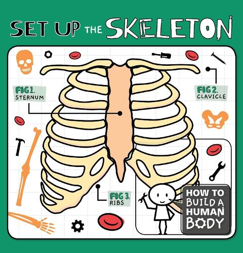 Паперова книга «Set Up the Skeleton», автор Керсті Голмс - фото №1