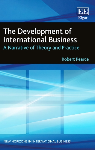 Паперова книга «The Development of International Business: A Narrative of Theory and Practice», автор Роберт Пірс - фото №1