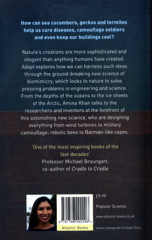 Бумажная книга «Adapt. How We Can Learn from Nature's Strangest Inventions», автор Амина Хан - фото №1