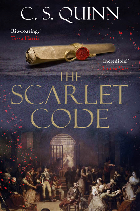 Бумажная книга «The Scarlet Code», автор К. С. Куинн - фото №1