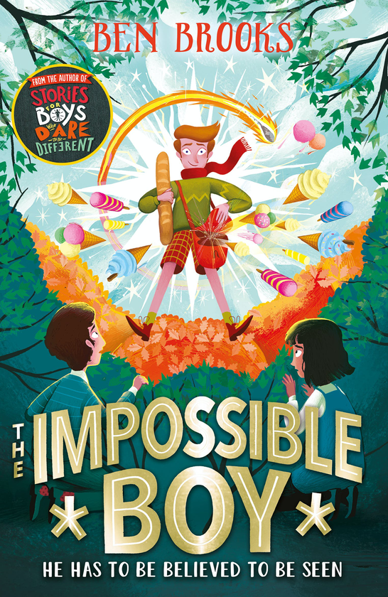 Паперова книга «The Impossible Boy», автор Бен Брукс - фото №1