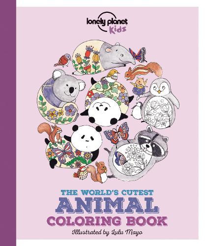Паперова книга «Lonely Planet Kids The World's Cutest Animal Colouring Book», автор Джен Фероз - фото №1