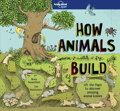 Бумажная книга «Lonely Planet Kids How Animals Build», автор Мойра Баттерфилд - фото №1