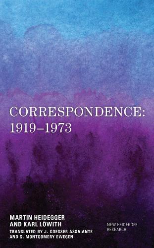Бумажная книга «Correspondence: 1919–1973», авторов Карл Лёвит, Мартин Хайдеггер - фото №1