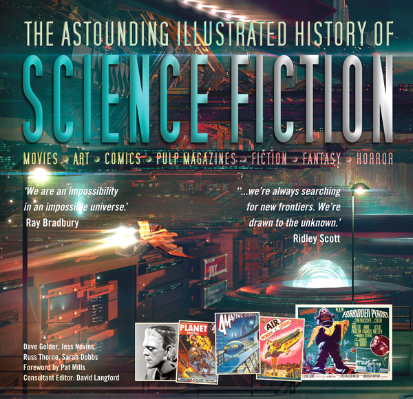Бумажная книга «The Astounding Illustrated History of Science Fiction», авторов Дэйв Голдер, Джесс Невинс, Расс Торн, Сара Доббс - фото №1