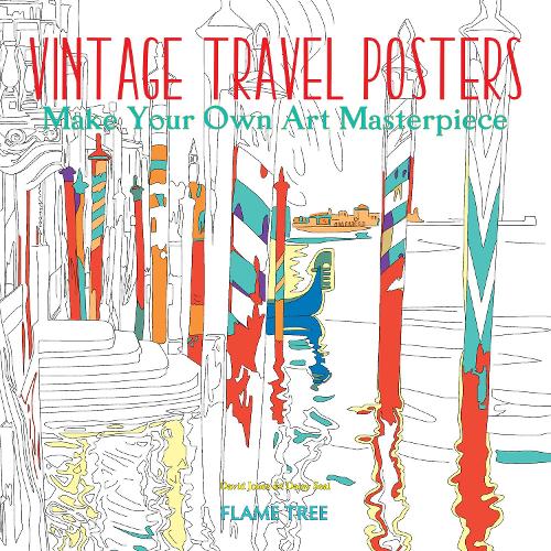Бумажная книга «Vintage Travel Posters (Art Colouring Book): Make Your Own Art Masterpiece» - фото №1